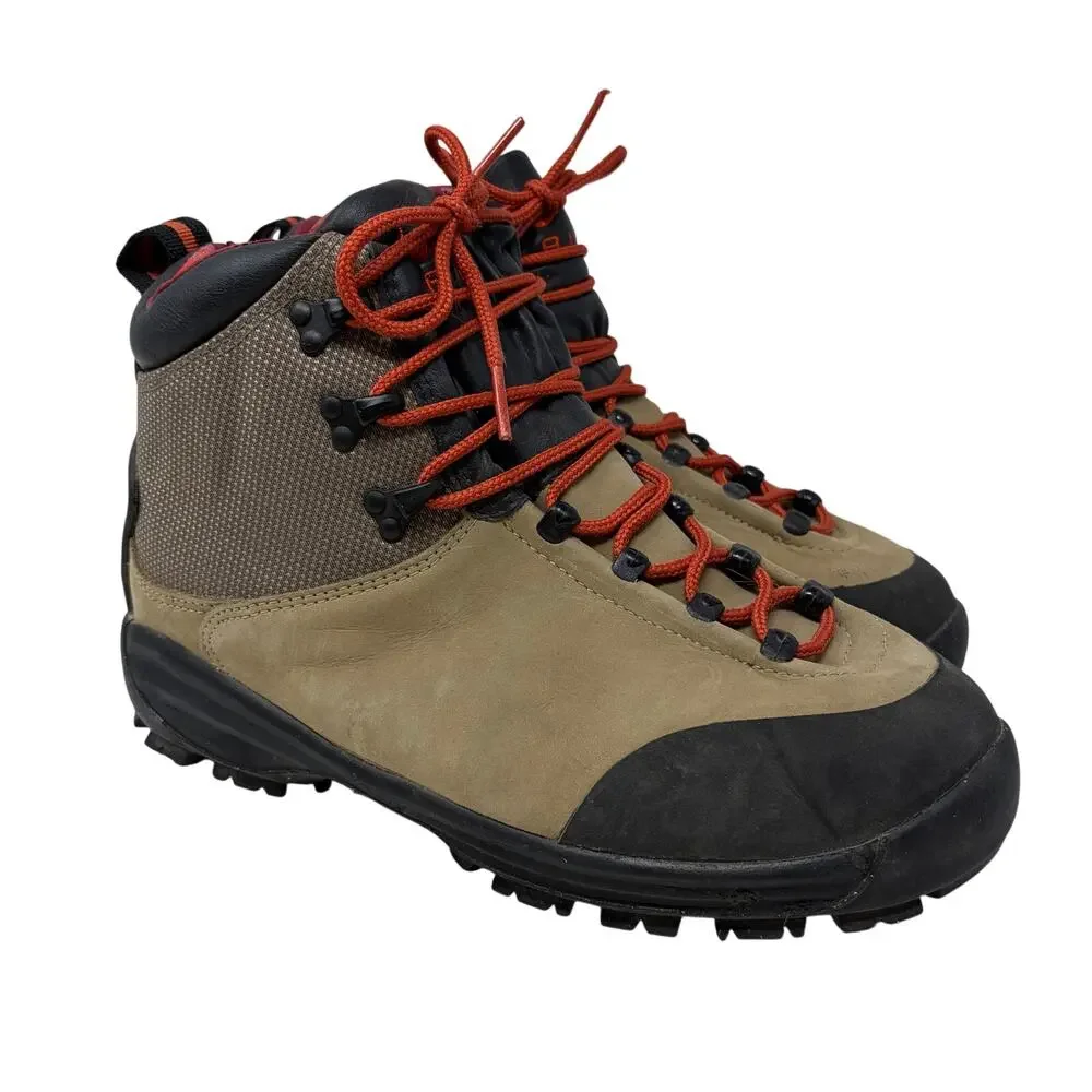 Vintage Nike ACG Air Ascent Ridge Boots Mens Sz 7 Tan Black Gray *FLAWS READ
